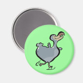 氷スケートで滑るドド マグネット (正面/裏面)