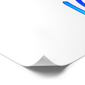 氷スケートで滑るナット ポスター (角)