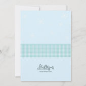 氷スケートで滑るバースデーパーティ招待状 招待状 (裏面)