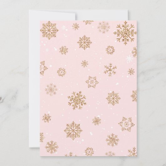 氷スケートで滑るパーティの招待状 招待状 (裏面)