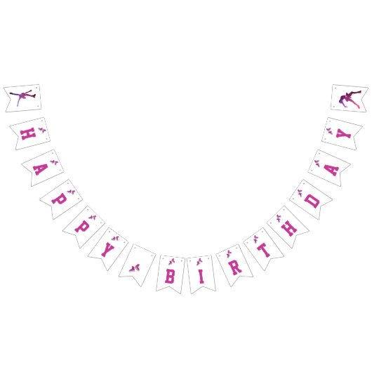 氷スケートで滑るパーティーバナー（バンティング） バンティングフラッグ (全)