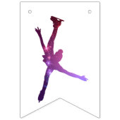 氷スケートで滑るパーティーバナー（バンティング） バンティングフラッグ (第1の旗)