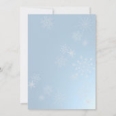 氷スケートで滑るパーティー 招待状 (裏面)