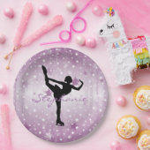 氷スケートで滑る紙パーティープレート ペーパープレート (パーティー)