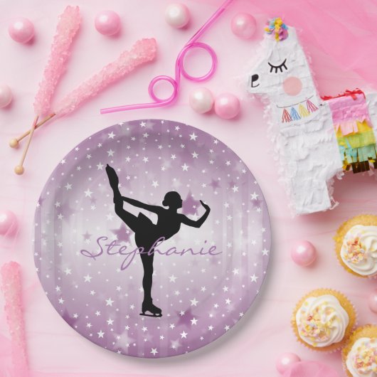 氷スケートで滑る紙パーティープレート ペーパープレート (パーティー)