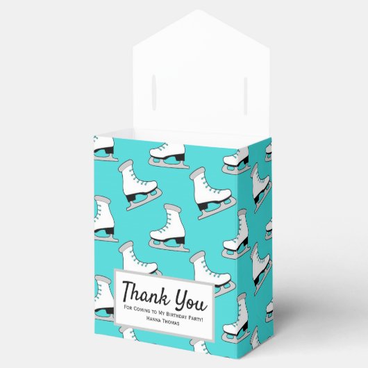 氷スケートで滑る誕生日お気に入りボックス フェイバーボックス (オープン)