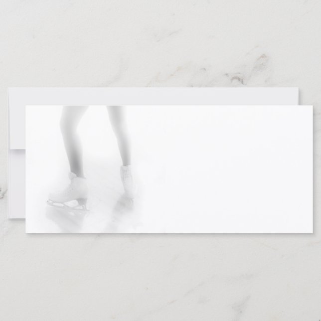 氷スケートで滑る (正面)