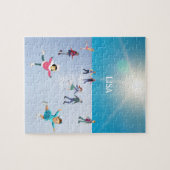 氷スケートで滑る ジグソーパズル (横)