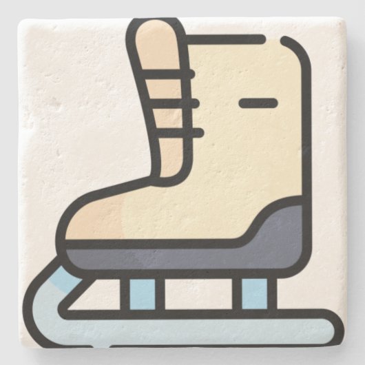 氷スケートで滑る ストーンコースター (正面)