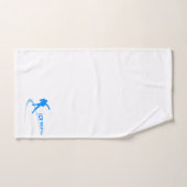 氷スケートで滑る バスタオルセット (ハンドタオル)