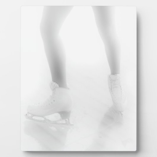 氷スケートで滑る フォトプラーク (正面)