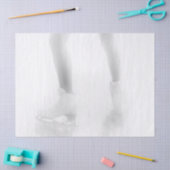 氷スケートで滑る 薄葉紙 (クラフト)