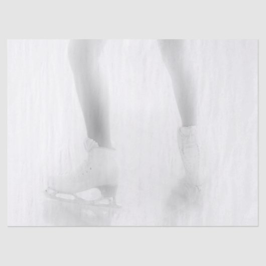 氷スケートで滑る 薄葉紙 (正面)