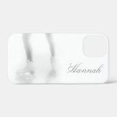 氷スケートで滑る Case-Mate iPhoneケース (裏面 (横))