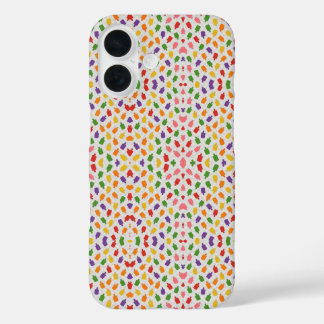 氷モザイクポップ・アートのラ iPhone 16ケース