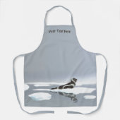 氷上のリボンシール エプロン (正面)