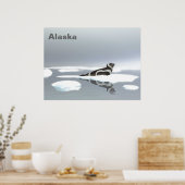 氷上のリボンシール ポスター (キッチン)