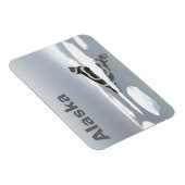 氷上のリボンシール マグネット (右側)