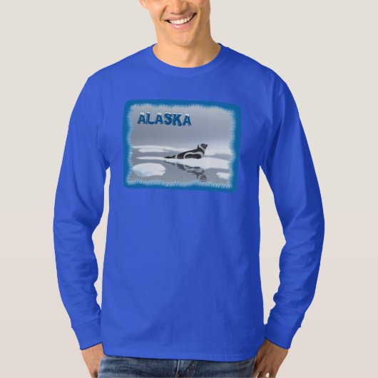 氷上のリボンシール Tシャツ (正面)