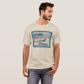 氷上のリボンシール Tシャツ (正面フル)