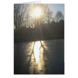 氷上の影、カード