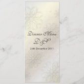 氷上のPixDezines雪片、メニュー メニュー (裏面)