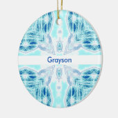 氷上セラミックオーナメント セラミックオーナメント (左)