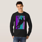 氷信じスケートで滑る姿スケーター氷リンク踊り Tシャツ (正面フル)