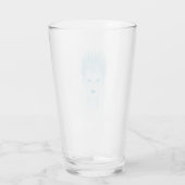 氷冠を持つ青い氷の冬の女王 タンブラーグラス (裏面)