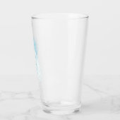 氷冠を持つ青い氷の冬の女王 タンブラーグラス (左)