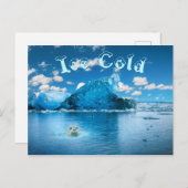 氷冷おもしろい ポストカード (正面/裏面)