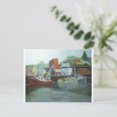 氷及び燃料のポーツマス港 ポストカード (スタンド正面)