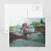 氷及び燃料のポーツマス港 ポストカード (正面/裏面)