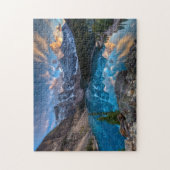 氷堆石で絵を描くこと ジグソーパズル (縦)