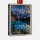 氷堆石で絵を描くこと メタルオーナメント (右)