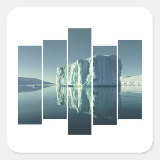 氷塊ではなく心を溶かす スクエアシール (正面)