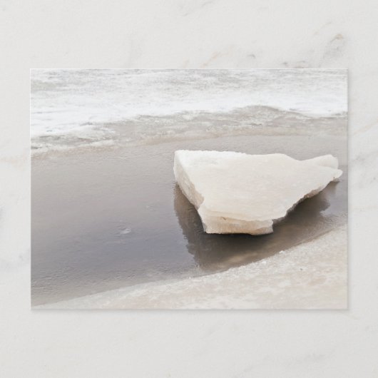 氷塊 ポストカード (正面)