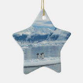 氷山のペンギン セラミックオーナメント (右)