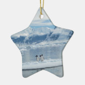 氷山のペンギン セラミックオーナメント (左)