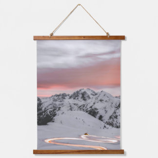 氷山のユニークモチーフのタペストリー 吊り下げ型タペストリー