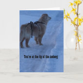 氷山の一角です、こ得のカード カード (黄色い花)