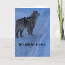 氷山の一角です、こ得のカード