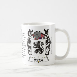 氷山の家紋のマグ コーヒーマグカップ