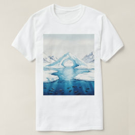 氷山の景色 Tシャツ
