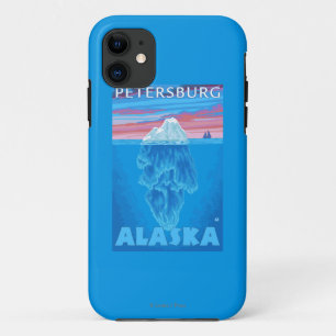 氷山の横断面-ピーターズバーグ、アラスカ iPhone 11 ケース