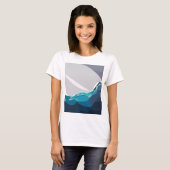 氷山の海 Tシャツ (正面フル)