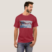 氷山の赤い丘 Tシャツ (正面フル)