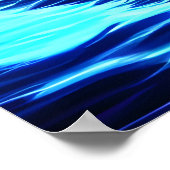 氷山や海の近くのヤシの木 | AIアートポスター ポスター (角)