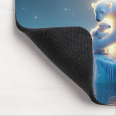 氷山を溶かすホッキョクグマ マウスパッド (コーナー)