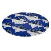 氷山シームレスパターン上の極熊。 カッティングボード (角)